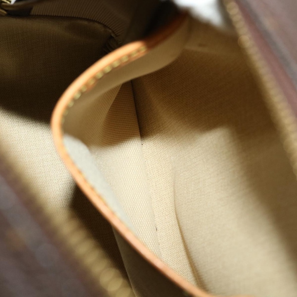 LV Leather Monogram Deauville Handbag - Picture 16 of 16